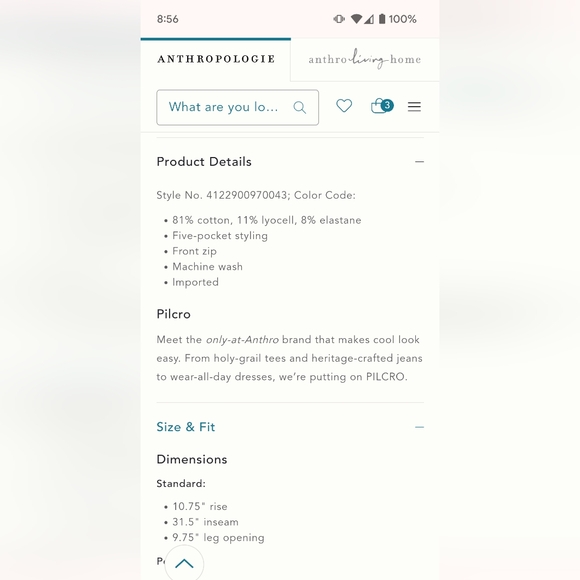 ANTHROPOLOGIE PILCRO THE ICON HIGH WAIST FLARE JEANS • SIZE 34 - Picture 10 of 10